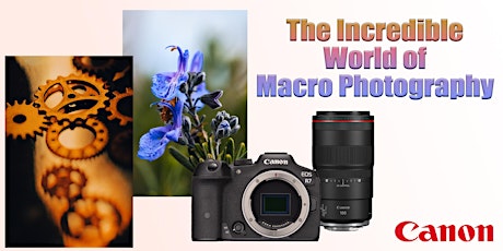 The Incredible World of Macro Photography with Canon - Pasadena