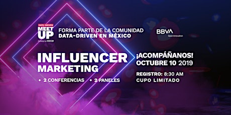 Imagen principal de Data Driven Meet Up: Influencer Marketing