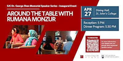 Hauptbild für Around The Table With Rumana Monzur