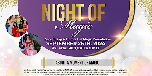 Imagem principal do evento Night of Magic Charity Celebration