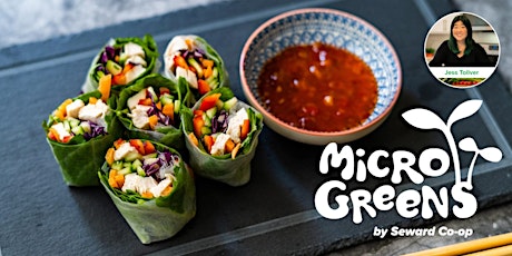 Microgreens! Kids Cooking Classes - Fresh Spring Rolls