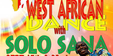 West African Dance with Solo Sana-Reserve Your Spot primary image