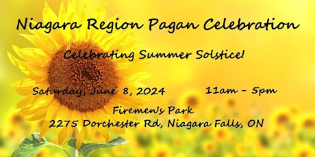 Immagine principale di Niagara Region Pagan Celebration - Celebrating Summer Solstice! 