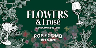 Imagem principal do evento Flowers & Frosé - Flower Arranging Class