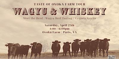 Imagem principal do evento Taste of Ovoka Farm Tour: Wagyu & Whiskey