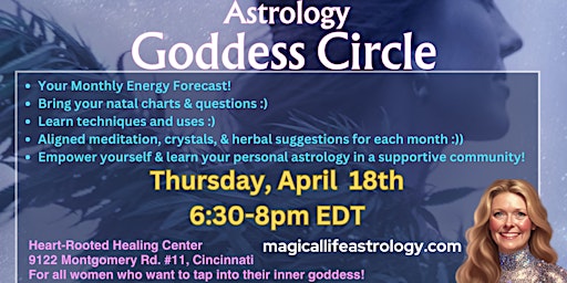 Image principale de Astrology Goddess Circle