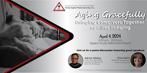 Imagem principal do evento Aging Gracefully: Bringing Caregivers Together as Allies in Aging