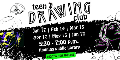 Teen Drawing Club! primary image