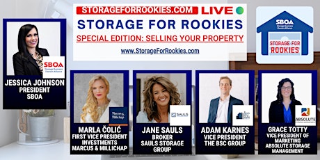 Storage For Rookies 2024 - Special Edition: Selling Your Storage Business