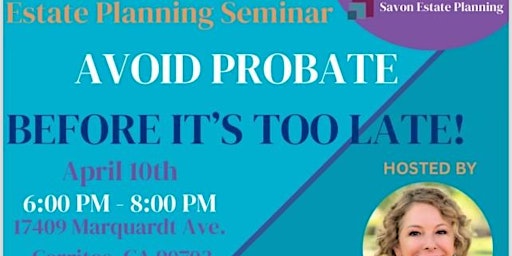 Avoid Probate Before It's Too Late primary image