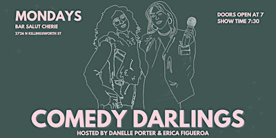 Hauptbild für Comedy Darlings  with Kate Murphy— April 22nd