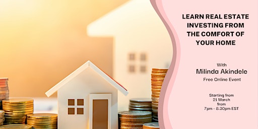 Immagine principale di Learn Real Estate Investing From The Comfort Of Your Home 