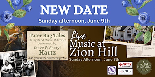 Hauptbild für Live Music at Zion Hill : Concert on Sunday, June 9th