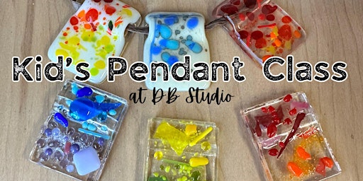 Kid's Pendant | Fused Glass db Studio primary image