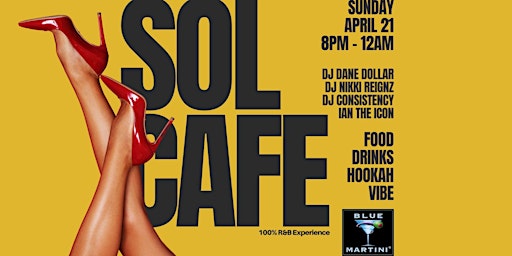 Imagem principal do evento Sol Cafe - Blue Martini Orlando