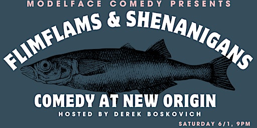 Image principale de Flimflams & Shenanigans comedy night at New Origin