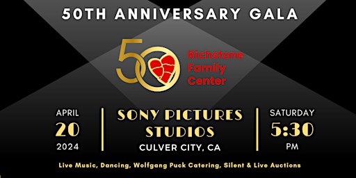 Image principale de Richstone 50th Anniversary Gala - "The Golden Age of Hollywood"