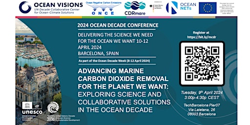 Primaire afbeelding van Advancing Marine Carbon Dioxide Removal for the Planet We Want