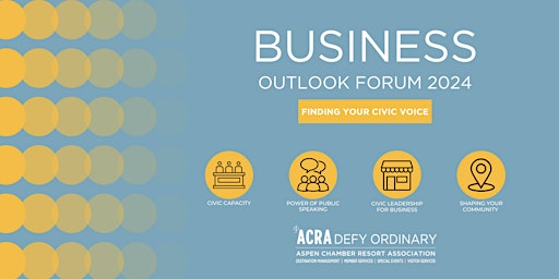 Primaire afbeelding van 2024 ACRA Business Outlook Forum
