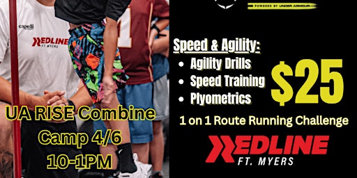 Primaire afbeelding van Under Armour RISE Combine w/REDLINE Athletics