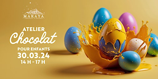 Primaire afbeelding van Atelier chocolat pour enfants: "œufs de Pâques"