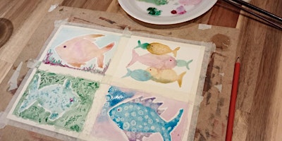 Primaire afbeelding van Art Workshop In Spanish/Exploring watercolour