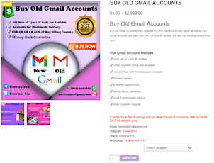 5 Websites to Buy Aged Gmail Accounts (PVA & Bulk)