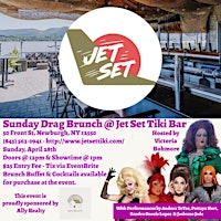 Imagem principal do evento Sunday Drag Brunch at Jet Set Tiki Bar - April 2024