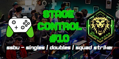 Imagem principal do evento Stage Control #10 -A  Super Smash Brothers Ultimate Tournament