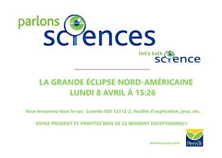 Trousse pour LA GRAND ÉCLIPSE NORD-AMÉRICAINE - Lundi 8 avril 2024