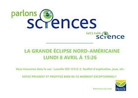 Primaire afbeelding van Trousse pour LA GRAND ÉCLIPSE NORD-AMÉRICAINE - Lundi 8 avril 2024