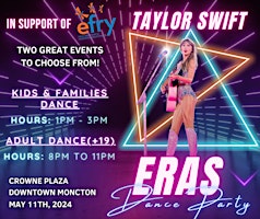 Primaire afbeelding van Taylor Swift Eras Kids & Families Dance Party in support of EFryNB