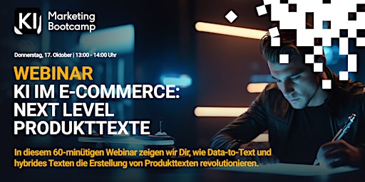 Hauptbild für KI im E-Commerce:  Next Level  Produkttexte