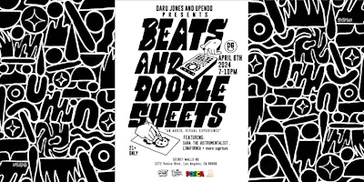 Imagen principal de Daru Jones & Upendo: Beats and Doodle Sheets (Powered by Secret Walls)