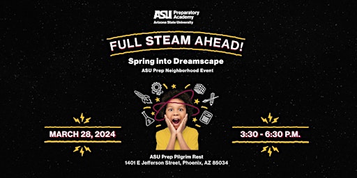 Imagen principal de Full STEAM Ahead! Spring into Dreamscape