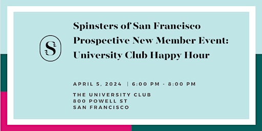 Hauptbild für SOSF Prospective New Member Event: University Club Happy Hour