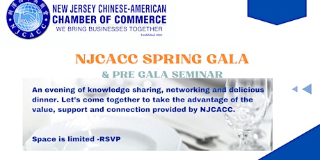 Spring Gala, Pre-Gala Roundtable and Seminar