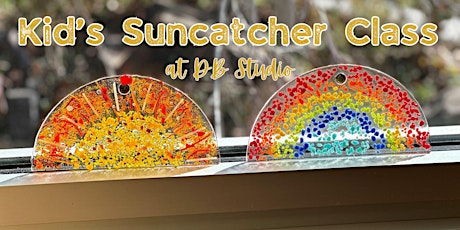 Kid's Suncatcher | Fused Glass db Studio primary image