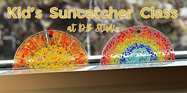 KIDS! Suncatcher | Fused Glass db Studio primary image