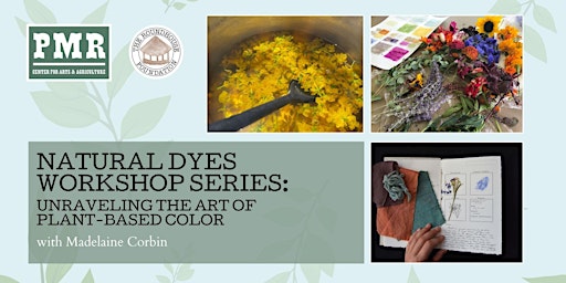 Hauptbild für Natural Dyes Workshop Series: Unraveling the Art of Plant-Based Color