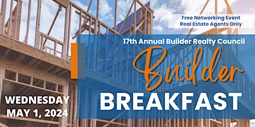 Primaire afbeelding van 17th Annual Builder Breakfast