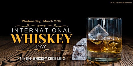 Imagem principal do evento International Whiskey Day!