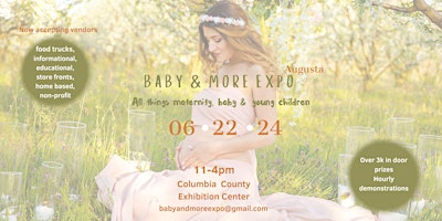 2024 Baby & more Expo- Augusta primary image