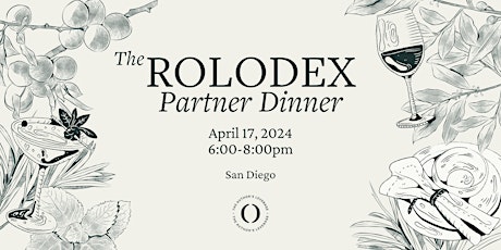 Rolodex Partner Dinner (San Diego)