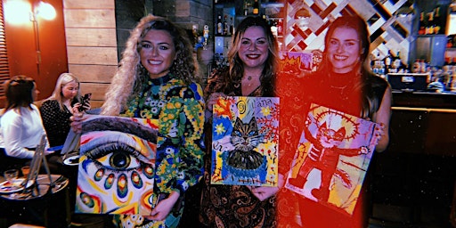 Imagem principal de Boozy Brushes, Street Art  Sip and Paint Party! Edinburgh