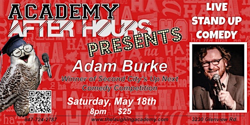 Stand Up Comedy: Headliner Adam Burke  primärbild
