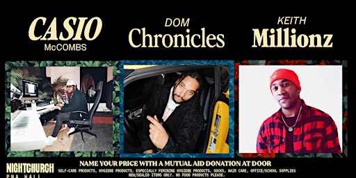 Imagem principal de Nightchurch: Dom Chronicles + Casio McCombs (Kansas City)