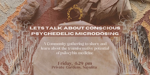 Immagine principale di Community Gathering - Conscious Psychedelic Microdosing 