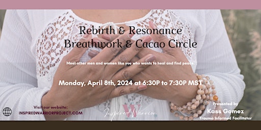 Image principale de Rebirth & Resonance Breathwork & Cacao Circle