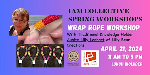 Imagen principal de Wrap Rope Beading Workshop with Auntie Lilly Lenhart